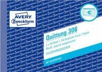 Avery Zweckform Quittungen Nr. 306