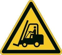 Hinweisschild Durable, dreieckig, f&uuml;r den Innenbereich, Motiv &bdquo;Warnung vor
