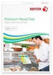 Klebefolie Xerox Premium NeverTear, DIN A4, 53 &micro;m, gl&auml;nzend, wei&szlig;, 50 Blatt