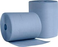 WIPEX Putzpapier BlueTech, universell einsetzbar, 2-lagig, Recyclingpapier, blau, 2