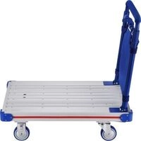 Aluminium-Plattformwagen, faltbar, 200 kg Tragf&auml;higkeit, 9,5 kg Gewicht