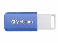 Verbatim DataBar - USB-Flash-Laufwerk - 64 GB - USB 2.0 - Blau