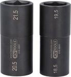 1/2" Spezial-Alu-Felgen-Kraft-Stecknuss-Satz f&uuml;r Ford, 18,5 / 19,5 / 20,5 / 21,5 mm,