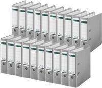 LEITZ&reg; Ordner 1010, DIN A4, R&uuml;ckenbreite 80 mm, 20 St&uuml;ck, grau