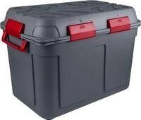 Aufbewahrungsbox Sunware Q-LINE, 160L, wasserdicht, mit Griff und Rollen, 6
