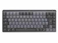 Logitech Master Series MX Mechanical Mini - Tastatur - hinterleuchtet - kabellos -