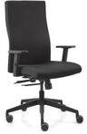 Dauphin B&uuml;rostuhl STRIKE plus comfort, mit Armlehnen, Synchronmechanik, Flachsitz,