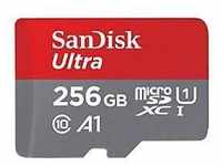 SanDisk Ultra - Flash-Speicherkarte (microSDXC-an-SD-Adapter inbegriffen) - 256 GB -