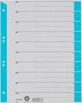 LEITZ&reg; Trennbl&auml;tter A4 1652, zur freien Verwendung, 25 St&uuml;ck, hellblau