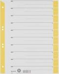 LEITZ&reg; Trennbl&auml;tter A4 1652, zur freien Verwendung, 25 St&uuml;ck, gelb