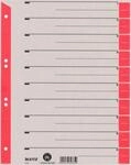 LEITZ&reg; Trennbl&auml;tter A4 1652, zur freien Verwendung, 25 St&uuml;ck, rot