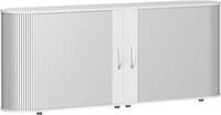 Querrollladenschrank Alicante, B 2000 x T 400 x H 828 mm, lichtgrau