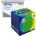 Kleenex&reg; Kosmetikt&uuml;cher 8825, 3-lagig, 1 Box = 56 T&uuml;cher, 12er Packung, wei&szlig;