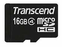 Transcend - Flash-Speicherkarte - 16 GB - Class 4 - microSDHC