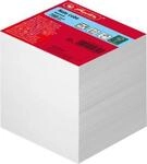 Herlitz Notizklotz, B 90 x T 90 x H 90 mm, holzfreies Papier, wei&szlig;, 700 Blatt