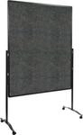 Moderationswand Legamaster PREMIUM PLUS mobile, Textil, anthrazit 655924
