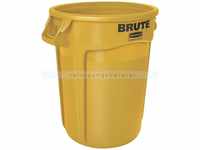 Wertstoffsammler Brute, Polyethylen, rund, 121 l, gelb