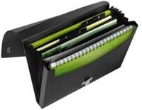 Leitz&reg; Dokumentenmappe Recycle, A4, bis 250 Blatt, 5 F&auml;cher & Ablagefach,