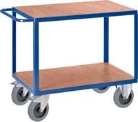 Montagewagen, 2 Etagenb&ouml;den, f&uuml;r bis zu 600 kg, Ladefl&auml;che L 1000 x B 700 mm,