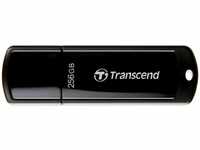 Transcend JetFlash 700 - USB-Flash-Laufwerk - 256 GB - USB 3.1 Gen 1 - Schwarz