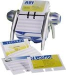 Durable Rollkartei Visifix-Flip, f&uuml;r 400 Karten, alufarbig