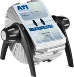 Durable Rollkartei Visifix-Flip, f&uuml;r 400 Karten, schwarz