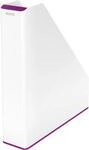 Leitz Stehsammler WOW Duo Color, wei&szlig;/violett