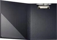 Falken Klemmbrettmappe, A4, f&uuml;r 50 Blatt, Einstecktasche, Stiftehalter,
