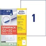 Avery Zweckform Etiketten 6603, universal, ultragrip, geeignet f&uuml;r Inkjet- &