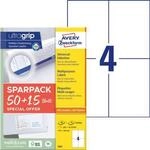 Avery Zweckform Etiketten 6601, universal, ultragrip, geeignet f&uuml;r Inkjet- &