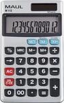 Taschenrechner MAUL M112, 12 Stellen, Tax, Solar- & Batteriebetrieb, B 70 x T 119 x H