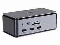 LINDY DST-Pro - Dockingstation - für Laptop - USB-C - HDMI, DP, USB-C - GigE, 10