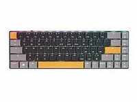CHERRY MX LP 2.1 - Tastatur - kompakt - Hintergrundbeleuchtung - kabellos - 2.4 GHz,