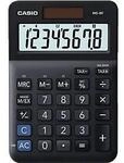 Casio Tischrechner MS-8F, 8 Stellen, LC-Display, Steuerberechnung, Gewinnermittlung,