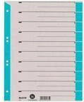 LEITZ&reg; Trennbl&auml;tter A4 1652, zur freien Verwendung, 100 St&uuml;ck, hellblau