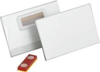 Namensschild Durable, verdrehsicher, Magnetbefestigung, 25 St&uuml;ck, 54 x 90 mm,