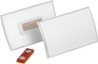Durable Namensschilder Click Fold, 54 x 90 mm, Konvex, Magnet, 10 St&uuml;ck