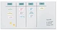 SIGEL Glas-Whiteboard Artverum, matt, super-wei&szlig;, magnethaftend, 2000 x 1000 mm + 2