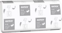 KATRIN Z-Falthandt&uuml;cher, hochweiss, 2-lagig, 2 x 18 g/m&sup2;, 224 x 230 mm, Handy-Pack