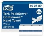 Tork&reg; Papierhandt&uuml;cher PeakServe&reg; Endlos&trade; H5 100589, 1-lagig, gepr&auml;gt,