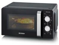 SEVERIN 2‑in‑1 Mikrowelle mit Grillfunktion, 17 l, 700/900 W,