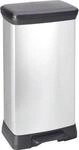 Curver Tritt-M&uuml;lleimer Decobin Duo, 2 x 23 Liter, 70 % Recycling-Kunststoff,