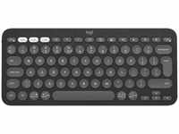 Logitech Pebble Keys 2 K380s - Tastatur - kabellos - Bluetooth LE - QWERTY - US