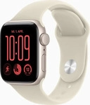 Apple Watch SE 3 Aluminium 40mm Polarstern (Sportarmband sand) S/M 2026