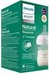 Philips Avent Babyflasche Natural Response, Glas, 120ml, ab Geburt