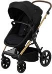 Kinderkraft Kombikinderwagen MOOV 2 Trio-Set inkl. Babyschale MINK PRO schwarz