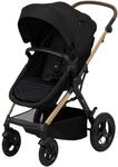 Kinderkraft Kombikinderwagen MOOV 2 Air Trio-Set inkl. Babyschale MINK PRO schwarz