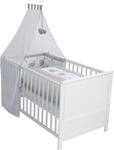 Roba Komplettbettset, 70x140 cm Jumbo twins grau 4123839