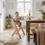 Treppy&reg; Hochstuhltisch Holz