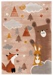 Pergamon Kinder Teppich Maui Kids Fuchs und B&auml;r 4159923